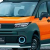 ホンダ フリード クロスター 次期型の予想CG