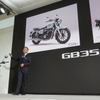 ホンダ GB350Cとホンダモーターサイクルジャパン 室岡克博社長（東京モーターサイクルショー2024）