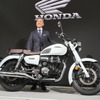 ホンダ GB350Cとホンダモーターサイクルジャパン 室岡克博社長（東京モーターサイクルショー2024）