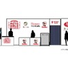 広い試着室＆記念撮影コーナー完備