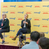 フォーミュラE サステナビリティ部門ディレクター ジュリア・パレ氏は、DHLとのパートナーシップやフォーミュラEのサステナブルな取り組みについてをわかりやすく説明。