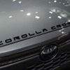 トヨタ カローラクロス HEV Premium Luxury。オプションのロゴマーク