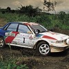 三菱ギャランVR-4：1992年アイボリーコーストラリー総合優勝車両