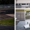 左：参戦車両 トヨタ『GRスープラ GT4 EVO』  右：SP10クラス入賞トロフィー