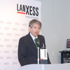 ランクセス日本法人の代表取締役社長 米津潤一氏。