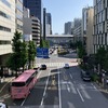 GINZA SKY WALK 2024：中央通り、新橋方面。奥はゆりかもめ