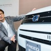 ホンダ フリード 新型のエクステリアデザインを担当した佐川正浩さん