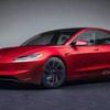 テスラ・ハッチバック新型の予想CG