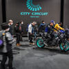 新型『MT-09』の展示には長蛇の列