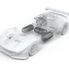 ボッシュの水素エンジン搭載のデモンストレーター車両、リジェ JS2 RH2