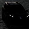 三菱自動車の北米市場向け新型車のティザー写真