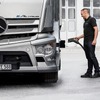 メルセデスベンツのEVトラックの充電システム