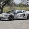 ランボルギーニ ウラカン後継モデルのプロトタイプ（スクープ写真）