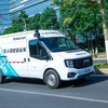 中国の「WeRide」の無人の自動運転商用車「ロボバン」