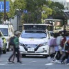 日産のドライバーレスモビリティサービスの公道での試験走行