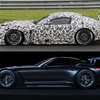 トヨタ GR GT3 プロトタイプ（上）とコンセプト（下）
