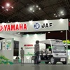 ヤマハ発動機とJAF、スマートシティ推進EXPOのブースイメージ
