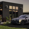 アウディ e-tronと米国カリフォルニア州の「シングルスレッド・ファーム・レストラン・イン」