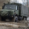 メルセデスベンツ・ウニモグU5000の軍用トラック仕様