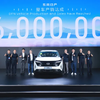 東風日産の生産1600万台目としてラインオフした『パスファインダー』新型