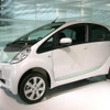 【三菱 i-MiEV 発表】益子社長、20年に電気駆動車を2割に