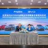 BYDが欧州で電動車の普及を推進するためにリース大手のエイベンスと提携