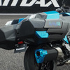 鈴鹿8耐でサプライズ走行をおこなったカワサキの「水素エンジンバイク」