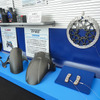 鈴鹿8耐のスズキブースに展示されたサステナブルアイテム