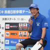 元8耐ライダーの北川圭一氏がスズキブースで今年の8耐の見どころを解説