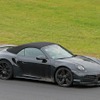ポルシェ 911 ターボSカブリオレ 改良新型のプロトタイプ