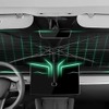 車内用フロントガラスサンシェード
