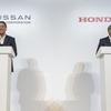 日産自動車・ホンダ共同会見