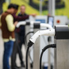 Charging station for electric cars