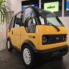 mibotの量産前試作車。2023年1月の東京オートサロンに展示されたモノより完成度がかなり上がっている。