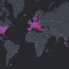 Hivemapperサービスの地図