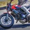 パフォーマンスダンパー　ドゥカティ・スクランブラー装着例
