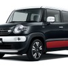 スズキ・クロスビー（THREE TONE）：スーパーブラックパール3トーンコーディネート