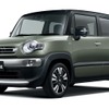 スズキ・クロスビー（TWO TONE）：タフカーキパールメタリック×ブラック2トーンルーフ
