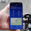 「YAMAHA e-Bike Link」アプリの走行ログ画面