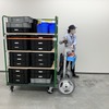 電動アシスト手押し台車