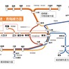 普通列車グリーン車の運行区間