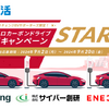 環境省の「デコ活」事業でEVの昼充電を推進する実証実験のイメージ