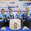 ボーイング、ANA向け787型機初号機の最終組立をスタート