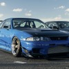 ボルクレーシング『21C』x スカイライン GT-R (R33)…湾岸BASE YOKOHAMA～オプションストリートナイトフェス～