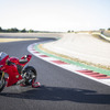 パニガーレV4Sの試乗会はイタリアのヴァレルンガサーキットで開催。