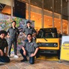 KGモーターズの1人乗りEV「mibot」