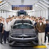ヒョンデが累計生産台数1億台達成し、EV『アイオニック5』を引き渡した