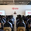 トヨタバッテリー出発式