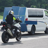 ライダーのブレーキ操作が足りないとシステムが判断した際にブレーキ圧を昇圧する「EBA」