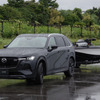 マツダ CX-80には「トーイング」（牽引）モードも備わる